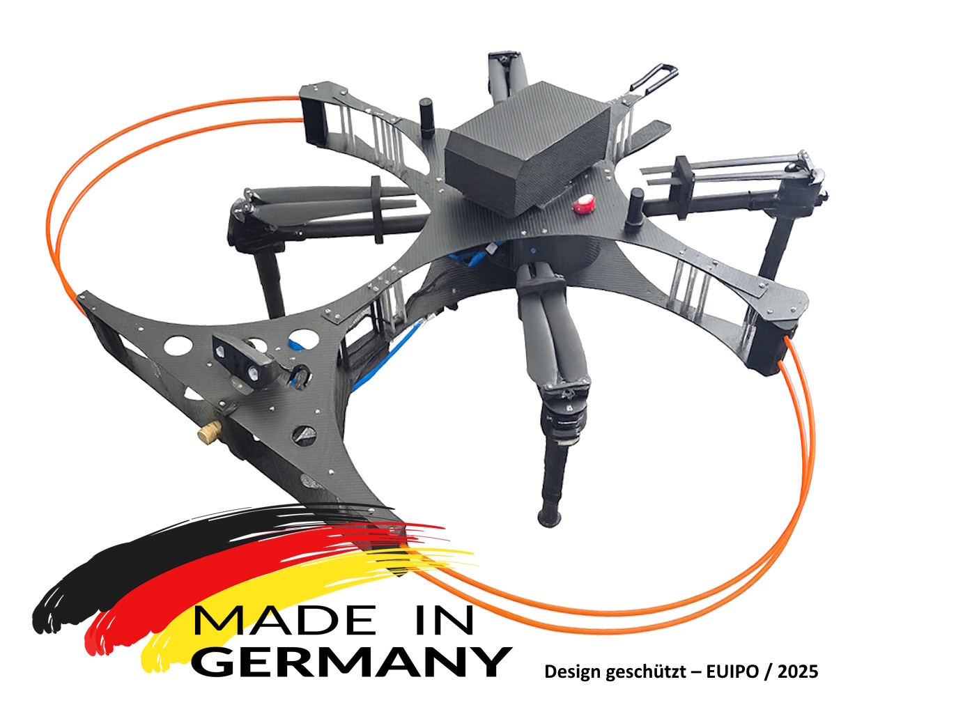 FLY600 RTK (Spezialdrohne aus Carbon für Reinigung & Chemieeinsatz)