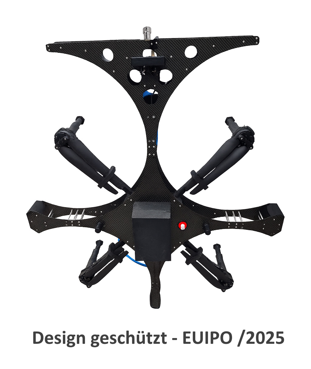 FLY600 Reinigungsdrohne mit Hochdrucklanze & 70Meter Schlauch Reinigungsset